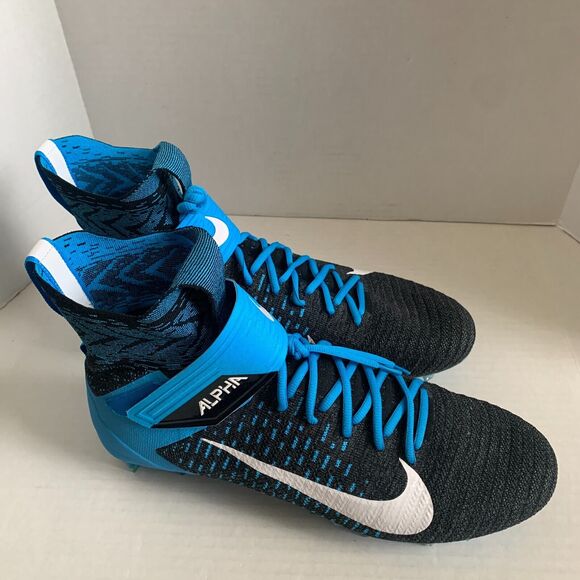 Nike Men's Size 15 Alpha Menace Elite 2 Flyknit Football Cleats Black BV2077-007 - Picture 15 of 16